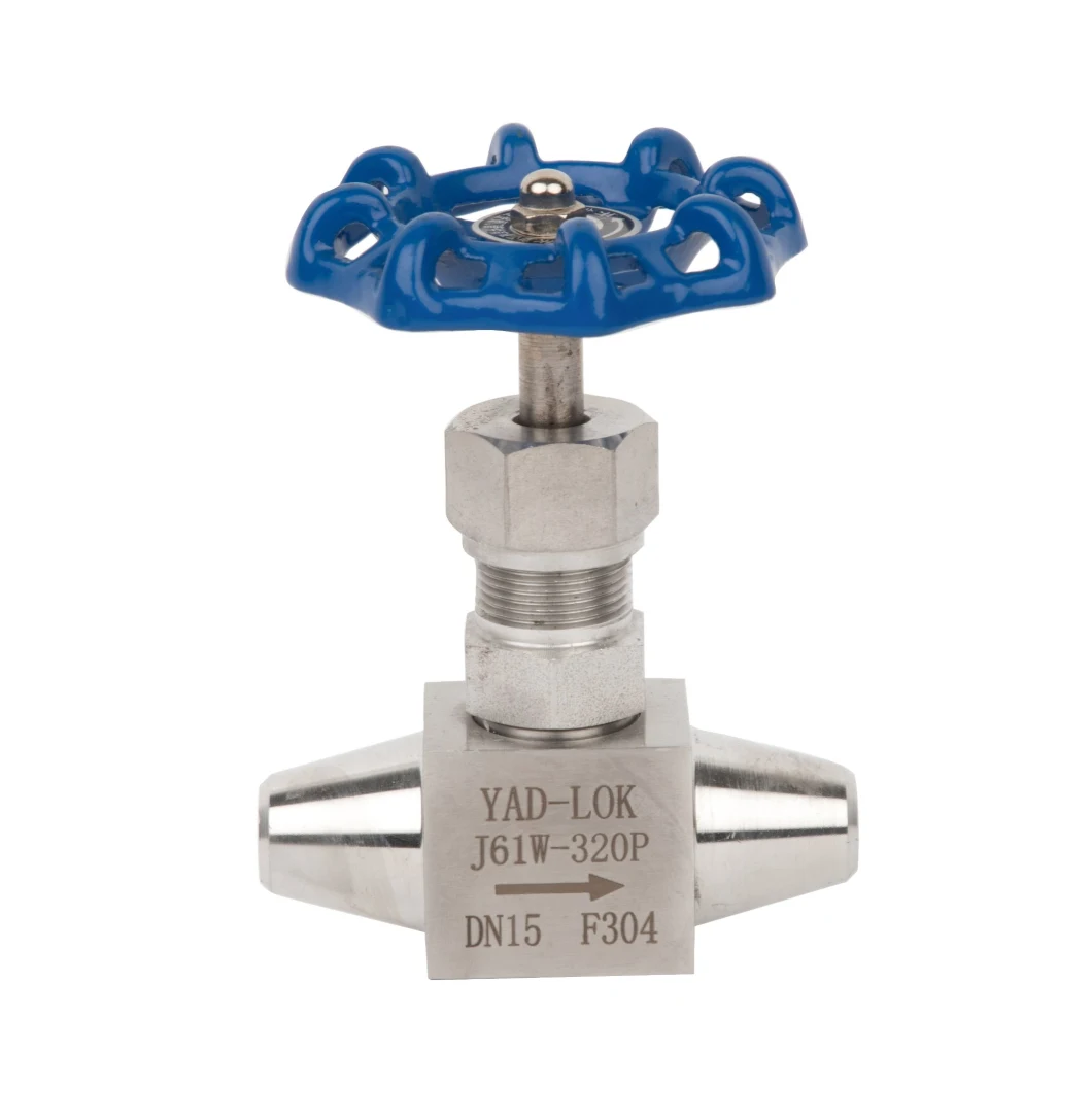 SS316 Stainless Steel High Pressure 10000psi Butt Weld Forged Needle Valve